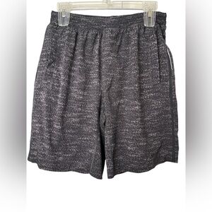 Lululemon Pace Breaker Men's Small Shorts 9" Inseam LINED Heather Gray